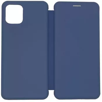 Evelatus Apple iPhone 12 Pro Max Capa tipo livro azul-escura
