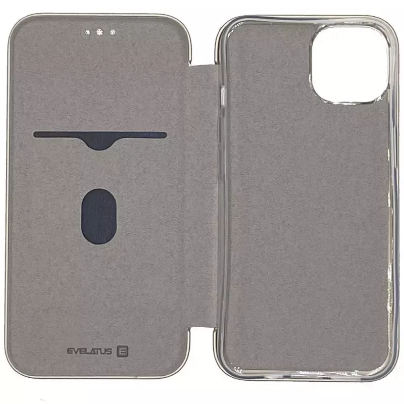 Evelatus Apple iPhone 13 Pro Capa tipo livro dourada