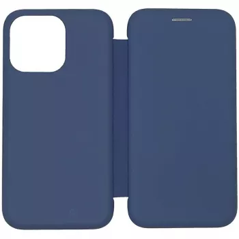 Evelatus Apple iPhone 13 Pro Max Capa tipo livro azul-escura