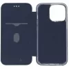 Evelatus Apple iPhone 13 Pro Max Capa tipo livro azul-escura
