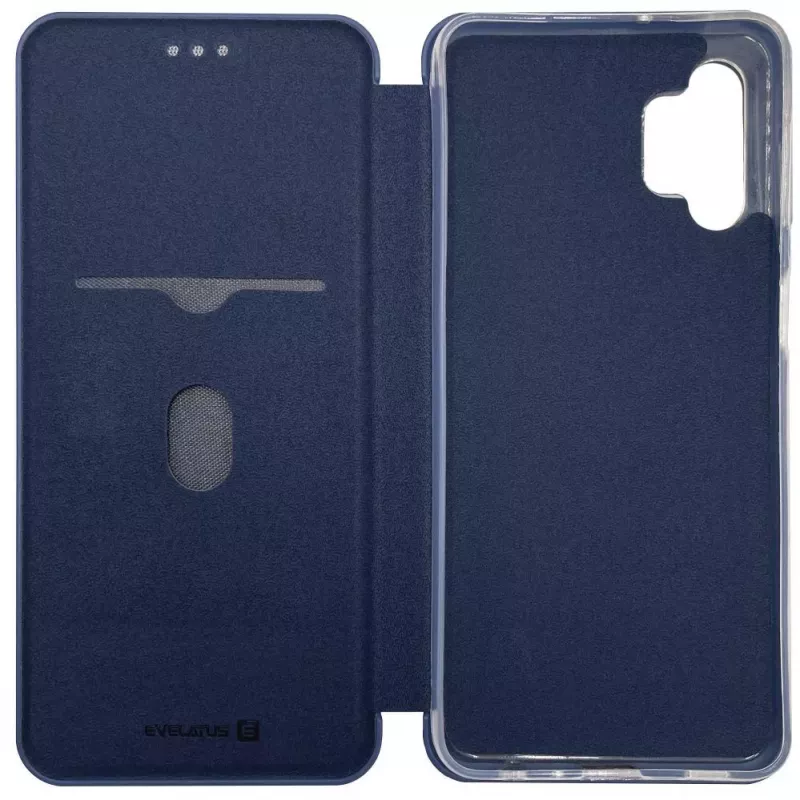 Evelatus Samsung Galaxy A32 5G Capa tipo livro azul-escura