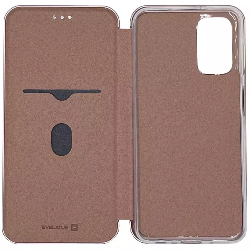 Evelatus Book Case para Samsung Galaxy A13 4G LTE Rose Gold