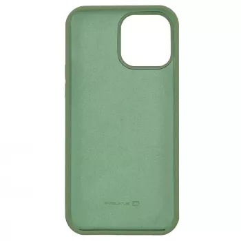 Evelatus Capa de silicone Premium Soft Touch para Apple iPhone 12 Pro Max Menta