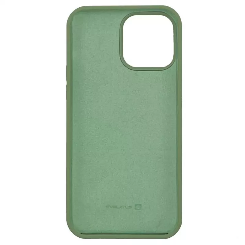 Evelatus Capa de silicone Premium Soft Touch para Apple iPhone 12 Pro Max Menta