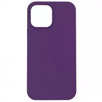 Evelatus Capa de silicone Premium Soft Touch para iPhone 13 Pro Max Roxo