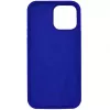 Evelatus Capa de silicone Premium Soft Touch para Apple iPhone 13 Pro Max Azul-escuro