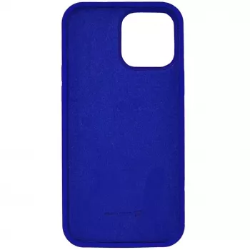Evelatus Capa de silicone Premium Soft Touch para Apple iPhone 13 Pro Max Azul-escuro