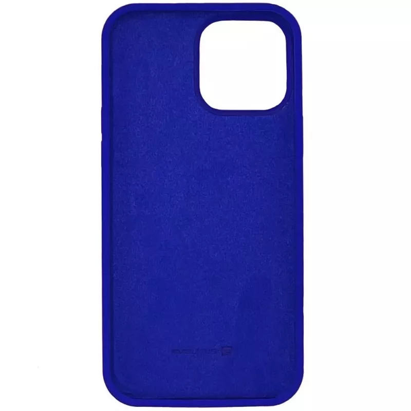 Evelatus Capa de silicone Premium Soft Touch para Apple iPhone 13 Pro Max Azul-escuro