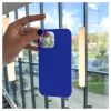 Evelatus Capa de silicone Premium Soft Touch para Apple iPhone 13 Pro Max Azul-escuro