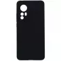 Evelatus Capa de silicone Premium Soft Touch para Xiaomi 12 Pro Preto
