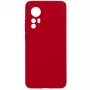 Evelatus Capa de silicone Premium Soft Touch para Xiaomi 12/12X Vermelho