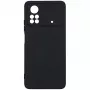Evelatus Capa de silicone Premium Soft Touch para Xiaomi Poco X4 Pro 5G Preto