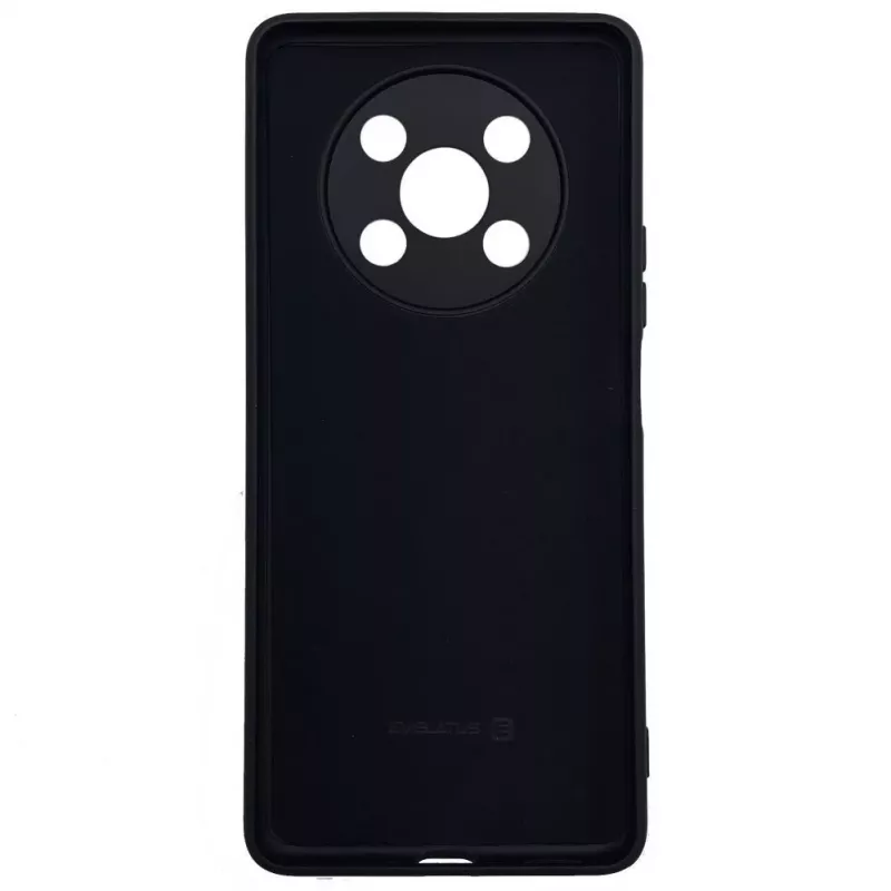 Evelatus Capa de silicone Nano Soft Touch TPU para Honor Magic4 Lite Preto