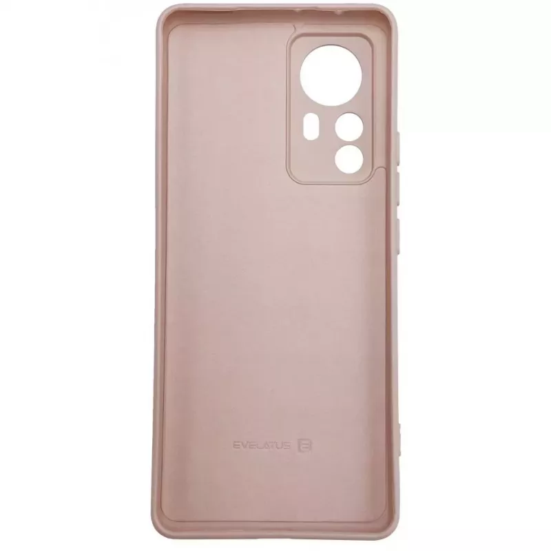 Evelatus Capa de silicone Nano Soft Touch TPU para Xiaomi 12 Pro Bege