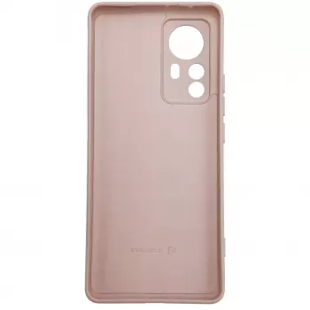Evelatus Capa de silicone Nano Soft Touch TPU para Xiaomi 12/12X Bege