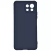 Evelatus Capa de silicone Nano Soft Touch TPU para Xiaomi Mi 11 Lite / 11 Lite 5G / 11 Lite 5G NE Azul