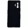 Evelatus Capa de silicone Nano Soft Touch TPU para Xiaomi Poco F4 GT Preto