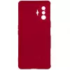 Evelatus Capa de silicone Nano Soft Touch TPU para Xiaomi Poco F4 GT Vermelho