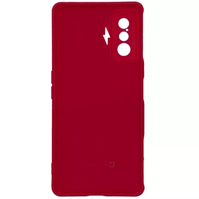 Evelatus Capa de silicone Nano Soft Touch TPU para Xiaomi Poco F4 GT Vermelho
