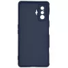 Evelatus Capa de silicone Nano Soft Touch TPU para Xiaomi Poco F4 GT Azul