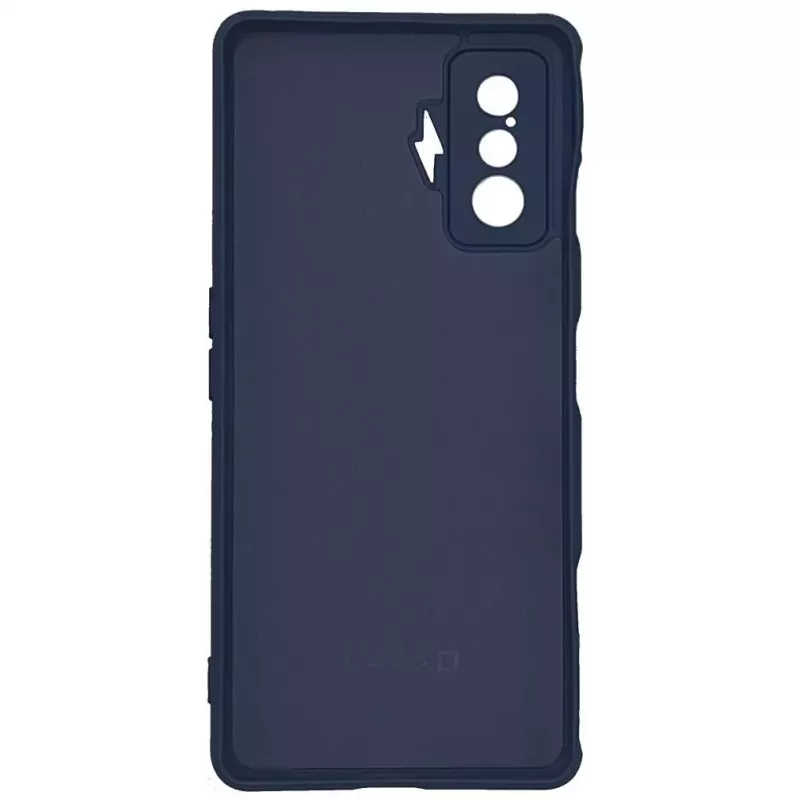 Evelatus Capa de silicone Nano Soft Touch TPU para Xiaomi Poco F4 GT Azul