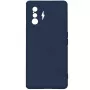 Evelatus Capa de silicone Nano Soft Touch TPU para Xiaomi Poco F4 GT Azul