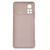Evelatus Capa de silicone nano para Xiaomi Poco X4 Pro 5G Soft Touch TPU bege