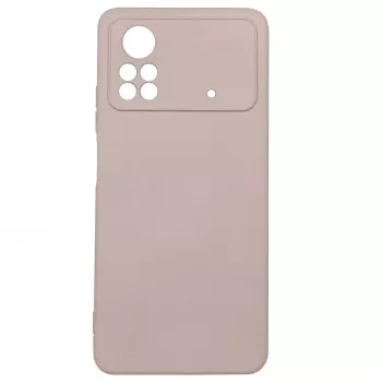 Evelatus Capa de silicone nano para Xiaomi Poco X4 Pro 5G Soft Touch TPU bege