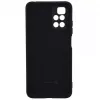 Evelatus Capa de silicone nano para Xiaomi Poco M4 Pro 5G Soft Touch TPU preta