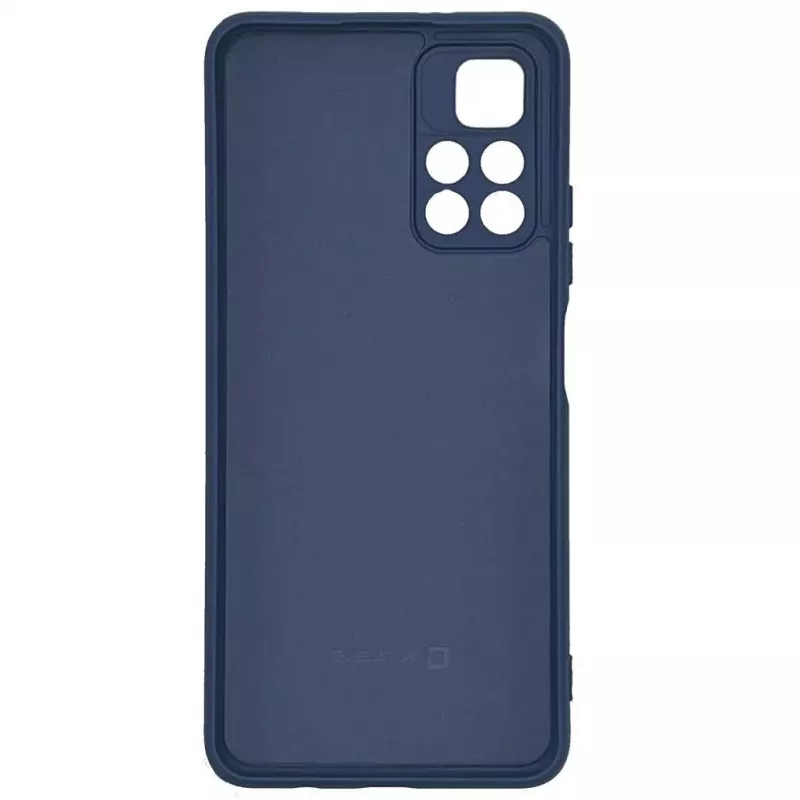 Evelatus Capa de silicone nano para Xiaomi Poco M4 Pro 5G Soft Touch TPU azul