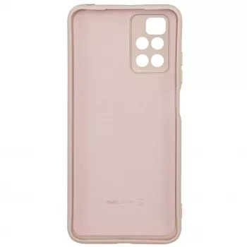Evelatus Capa de silicone nano para Xiaomi Poco M4 Pro 5G Soft Touch TPU bege