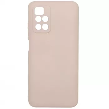 Evelatus Capa de silicone nano para Xiaomi Poco M4 Pro 5G Soft Touch TPU bege