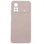 Evelatus Capa de silicone nano para Xiaomi Poco M4 Pro Soft Touch TPU bege