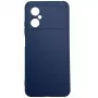 Evelatus Capa de silicone nano para Xiaomi Poco M4 5G Soft Touch TPU azul