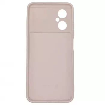 Evelatus Capa de silicone nano para Xiaomi Poco M4 5G Soft Touch TPU bege