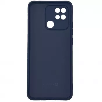 Evelatus Capa de silicone nano para Xiaomi Redmi 10C / C40 Soft Touch TPU azul