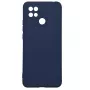 Evelatus Capa de silicone nano para Xiaomi Redmi 10C / C40 Soft Touch TPU azul
