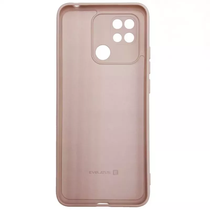 Evelatus Capa de silicone nano para Xiaomi Redmi 10C / C40 Soft Touch TPU bege