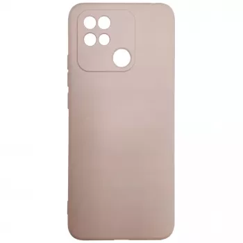 Evelatus Capa de silicone nano para Xiaomi Redmi 10C / C40 Soft Touch TPU bege