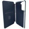 Evelatus Capa tipo livro para Samsung Galaxy S21 FE azul-escuro