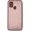 Evelatus Capa tipo livro para Samsung Galaxy A21s rosa-ouro