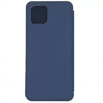 Evelatus Capa tipo livro para Samsung Galaxy A03 azul-escuro