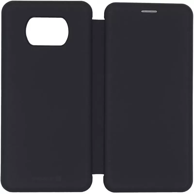 Evelatus Capa tipo livro para Xiaomi Poco X3/X3 NFC/X3 Pro preta