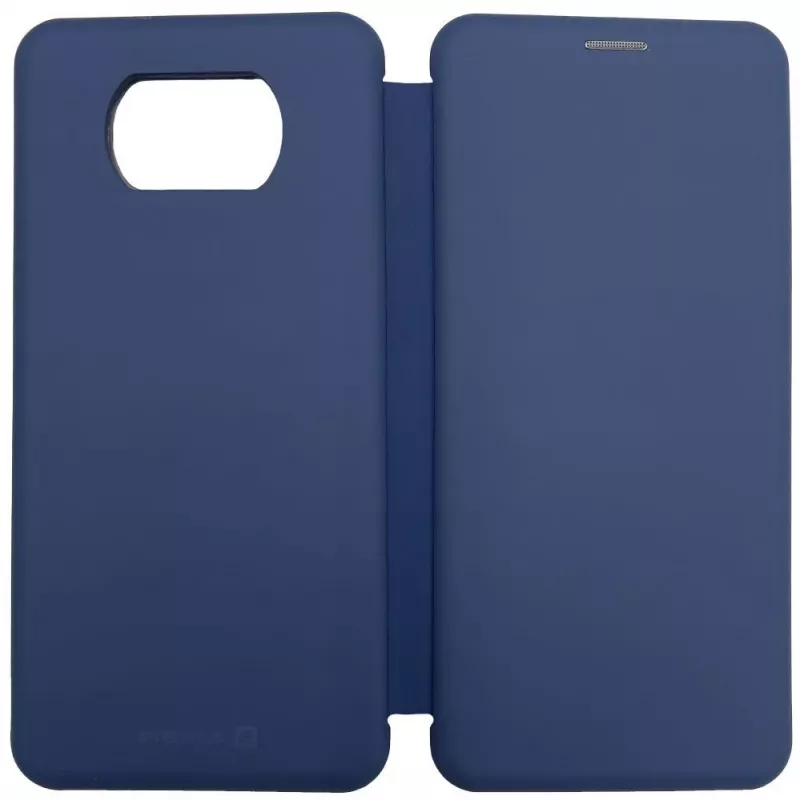 Evelatus Capa tipo livro para Xiaomi Poco X3/X3 NFC/X3 Pro azul-escuro