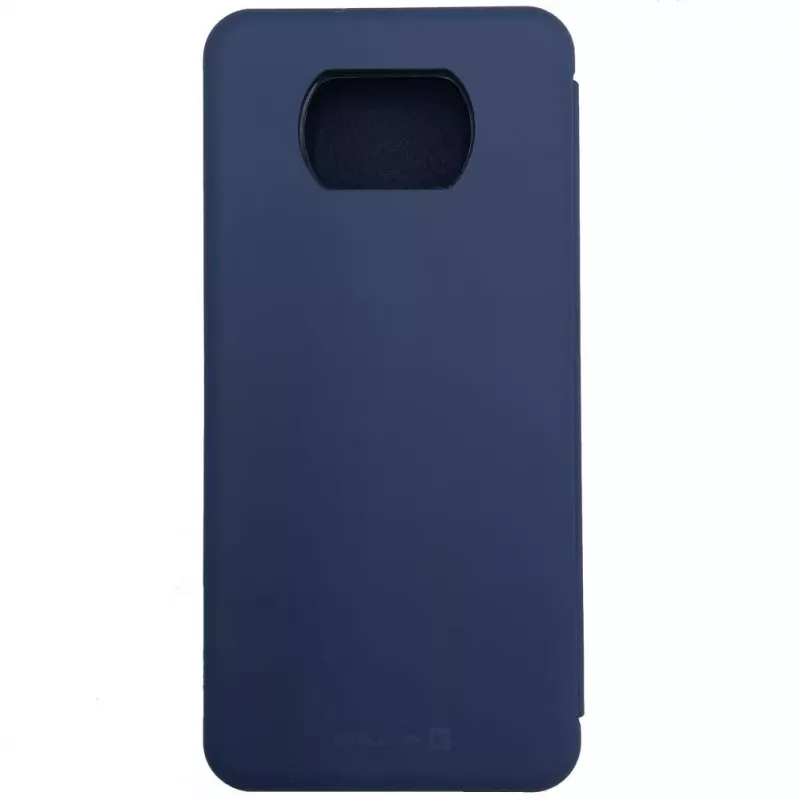 Evelatus Capa tipo livro para Xiaomi Poco X3/X3 NFC/X3 Pro azul-escuro