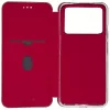 Evelatus Capa tipo livro para Xiaomi Poco X4 Pro 5G vermelha