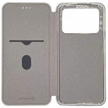 Evelatus Capa tipo livro para Xiaomi Poco M4 Pro dourada