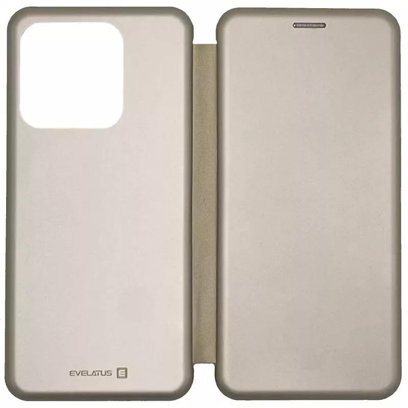Evelatus Capa tipo livro para Xiaomi Redmi 10C / C40 dourada