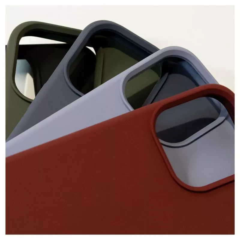 Evelatus Capa de silicone Premium Soft Touch para Apple iPhone 14 6.1 preta