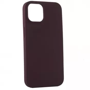 Evelatus Capa de silicone Premium Soft Touch para Apple iPhone 14 6.1 ameixa